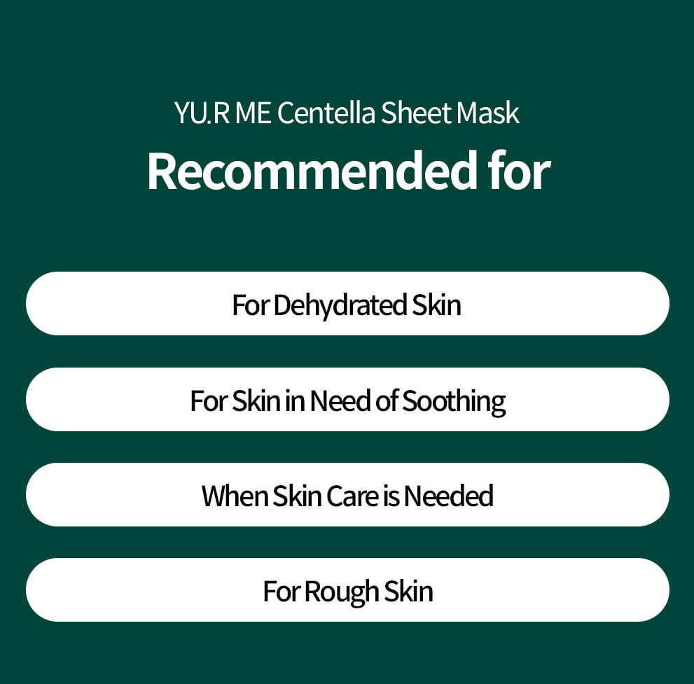 Yur Centella Sheet Mask