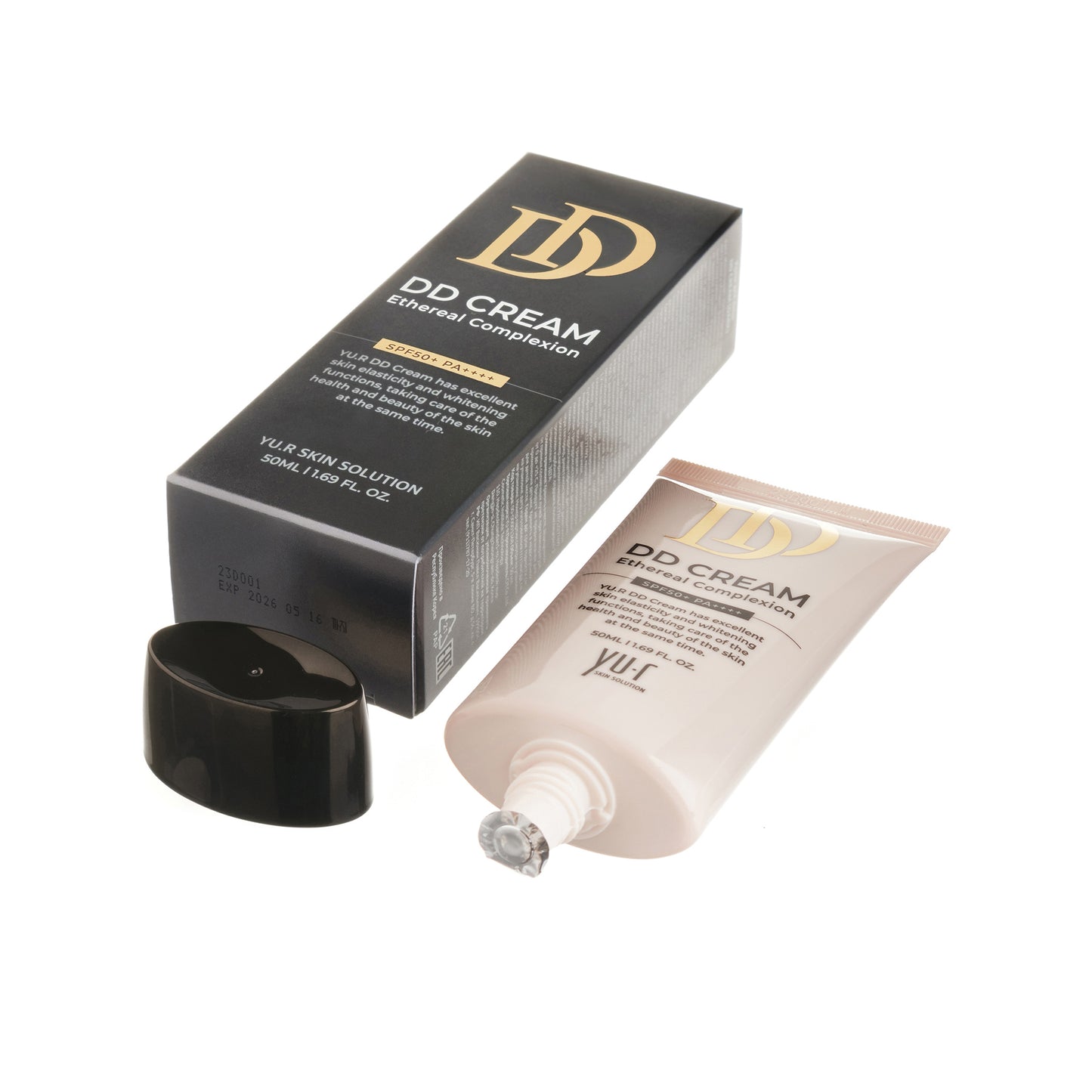 Yur DD Cream - SPF50+ PA++++ (Light, Medium & Dark)