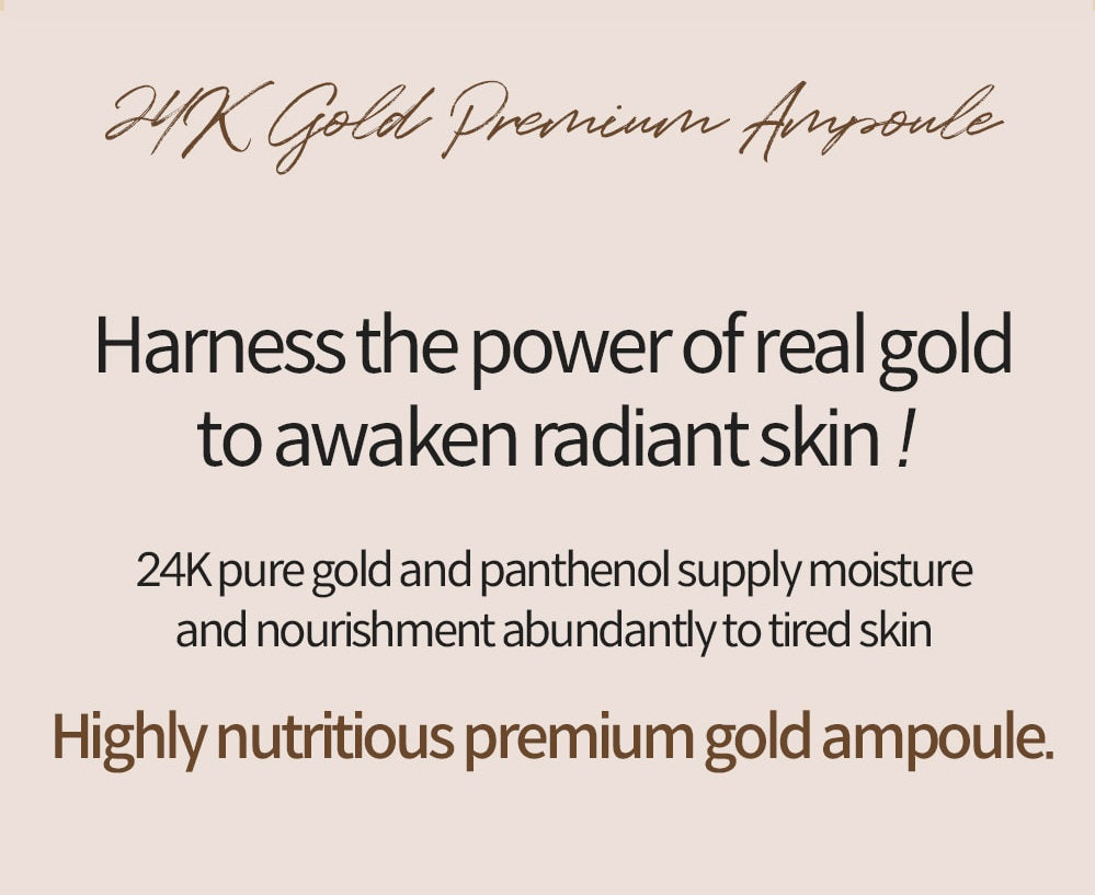 Yur Premium 24K Gold Ampoule Serum 15ml