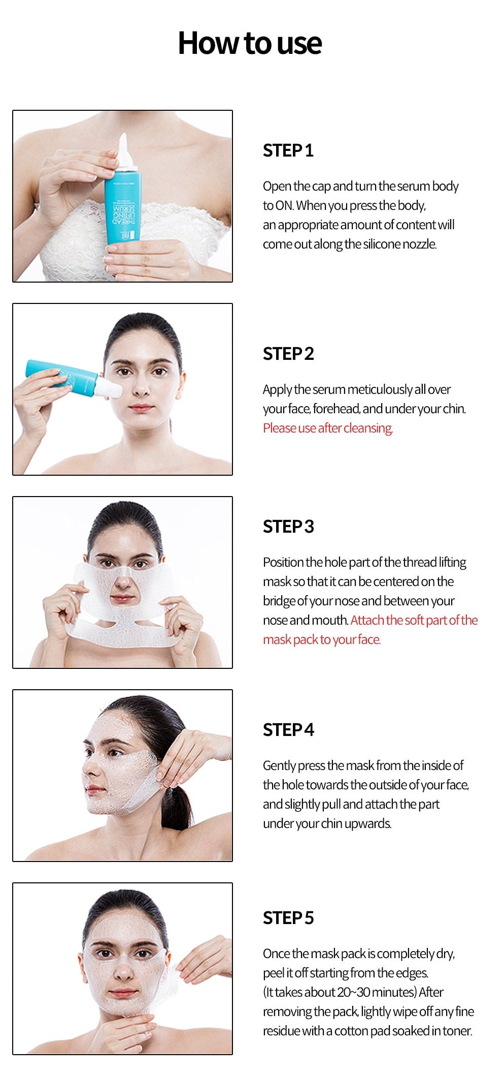 Yur Thread Lifting Mask & Serum