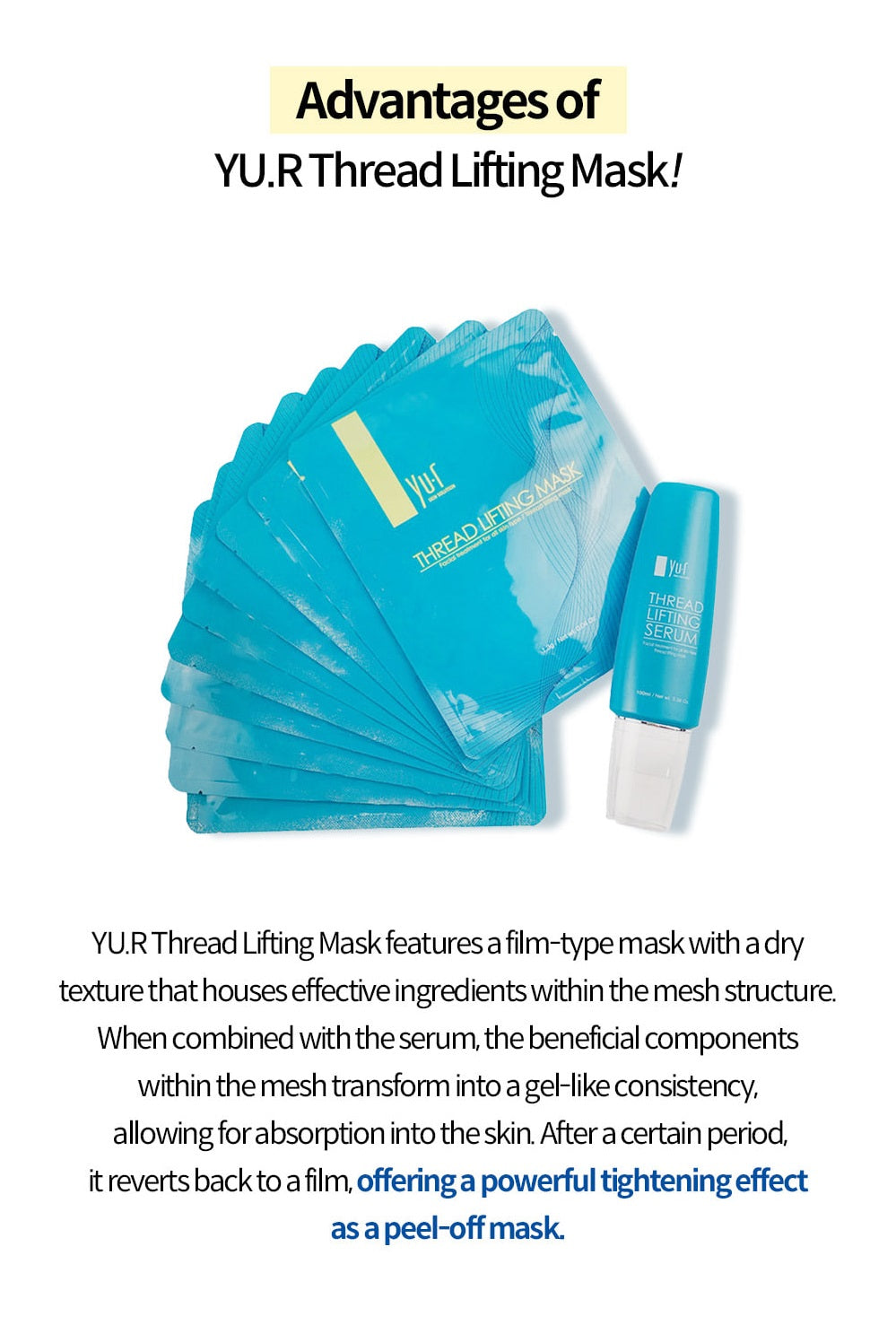 Yur Thread Lifting Mask & Serum