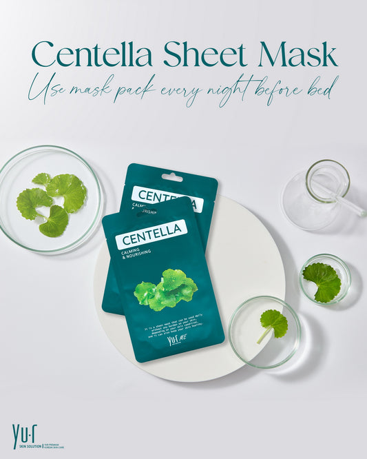 Yur Centella Sheet Mask