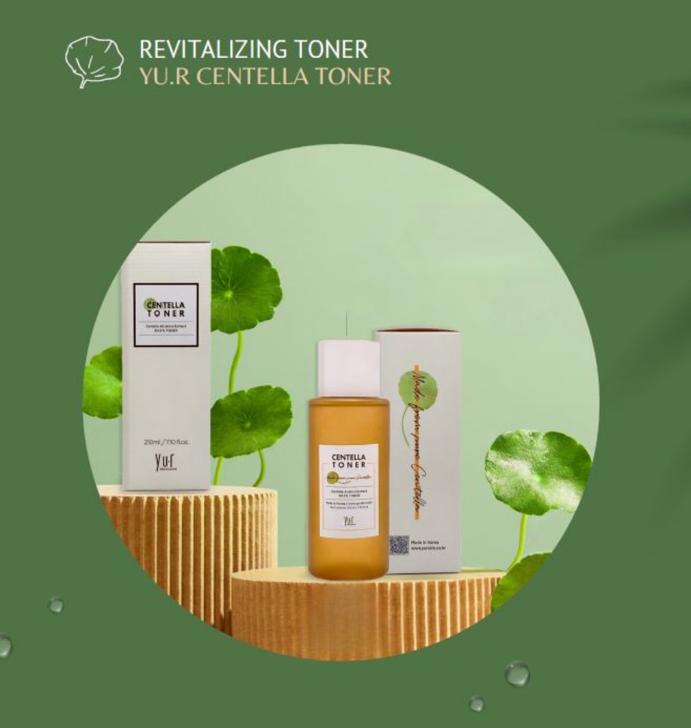 Yur Centella Toner 210 ml.