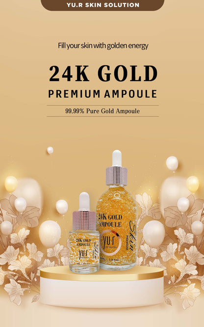 Yur Premium 24K Gold Ampoule Serum 15ml
