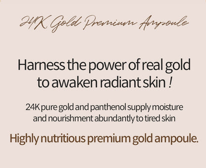 Yur Premium 24K Gold Ampoule Serum 15ml