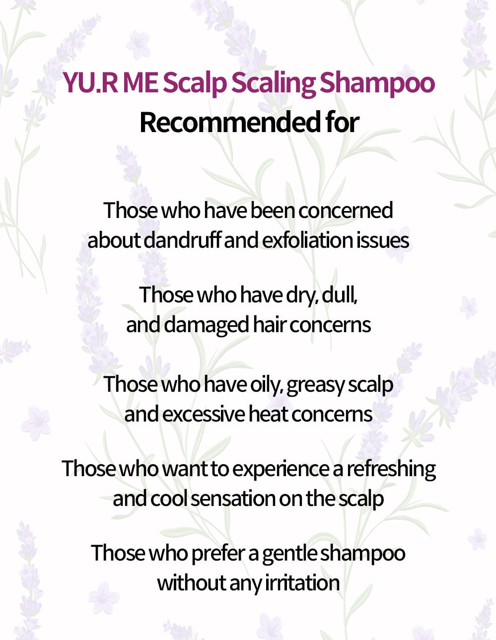 Yur Scalp Scaling Shampoo 450ml