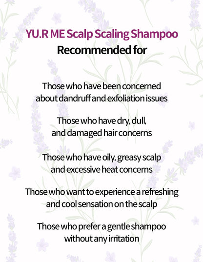 Yur Scalp Scaling Shampoo 450ml