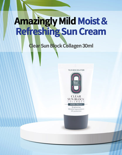 Yur Clear Sun Block Collagen         SPF50+ PA++++