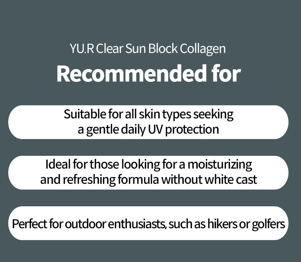 Yur Clear Sun Block Collagen         SPF50+ PA++++